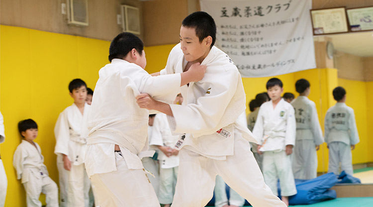 常設の専用道場でたくさん練習できる